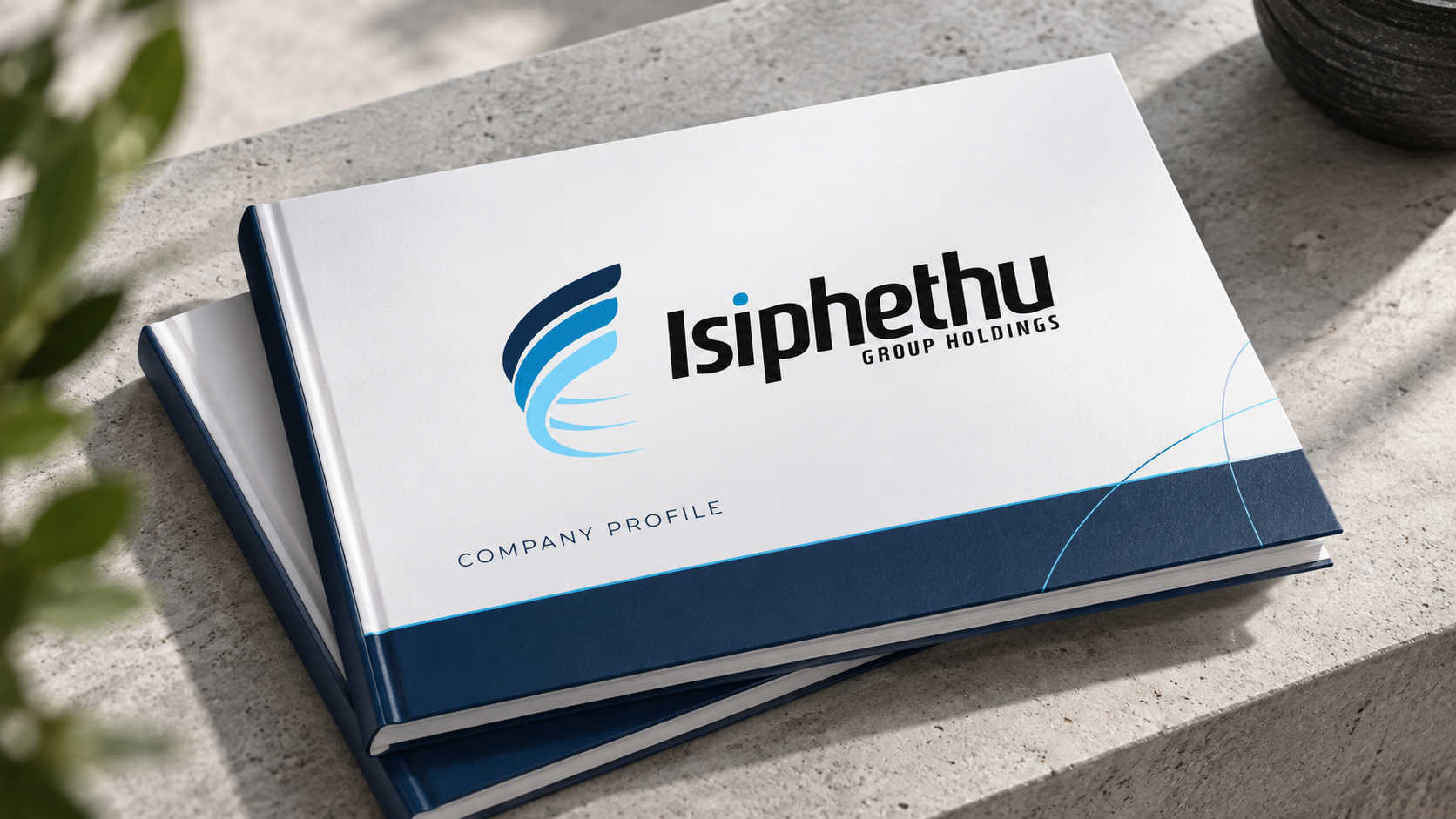 Isiphethu company profile booklet concept